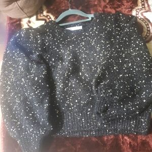 Zara cropped sweater